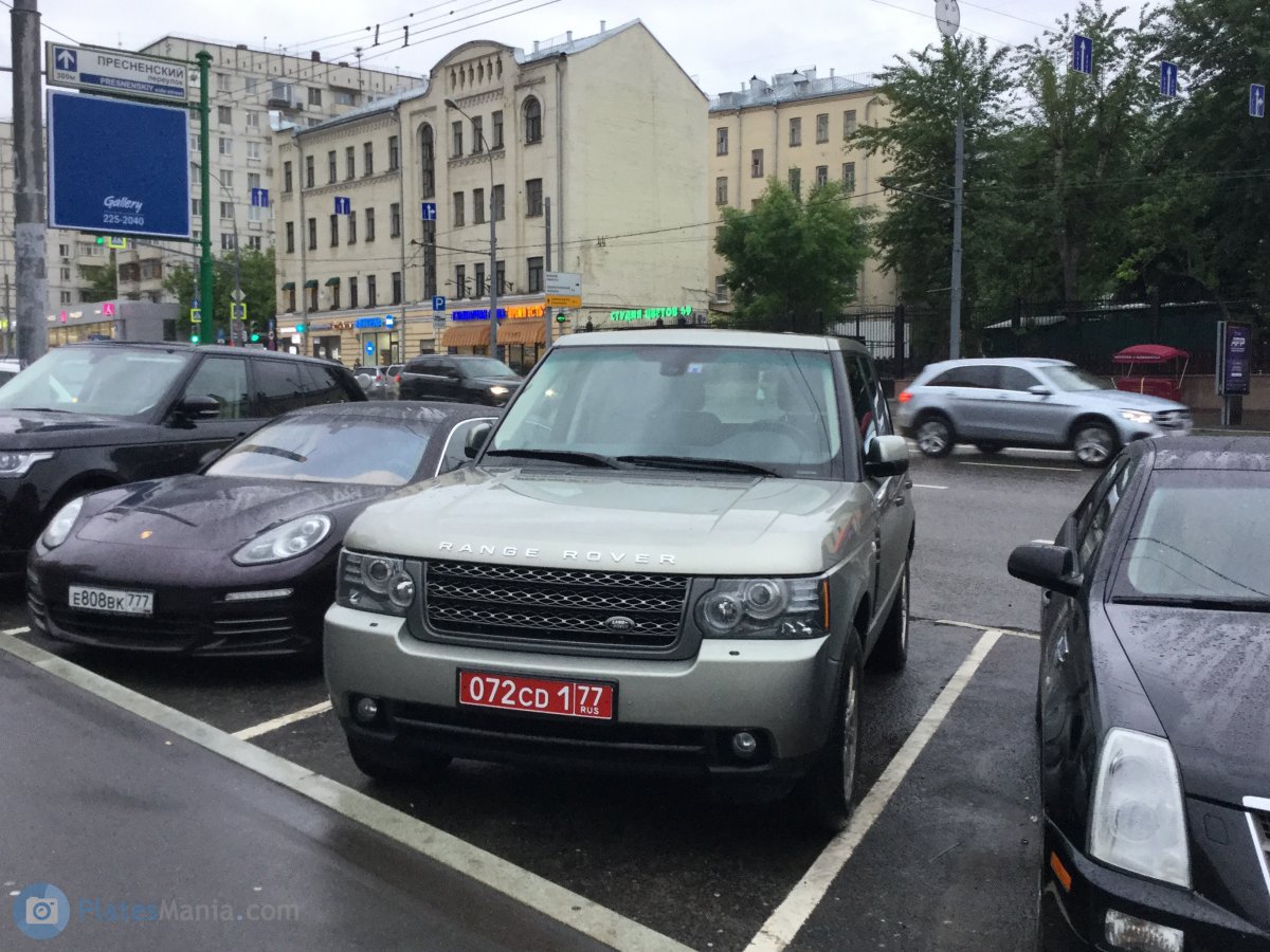 072 CD 1 77, Land Rover Range Rover 3rd gen (L322), 2002–2012