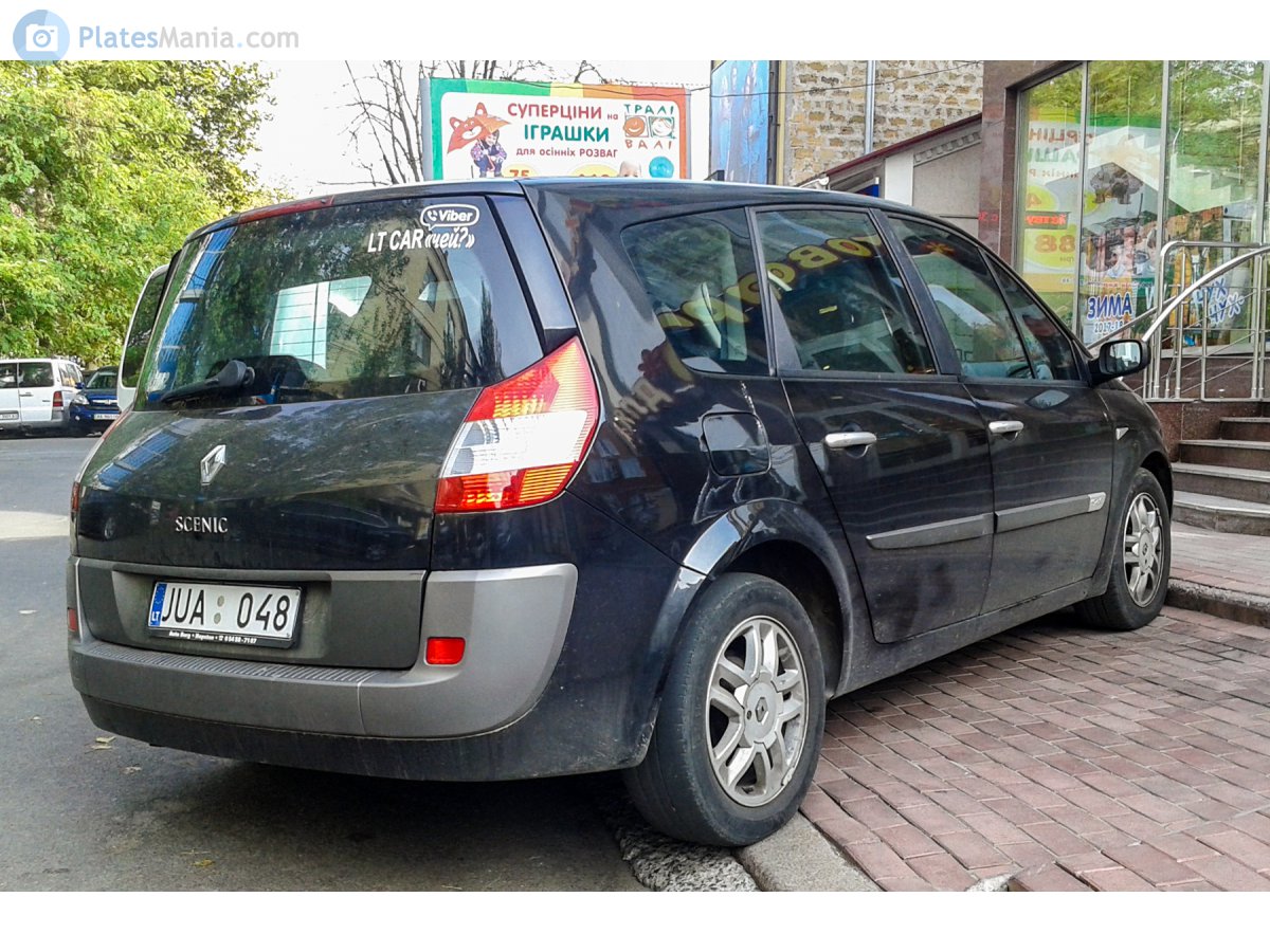 JUA 048, Renault Scénic 2nd gen Grand (R84), 2004–2009