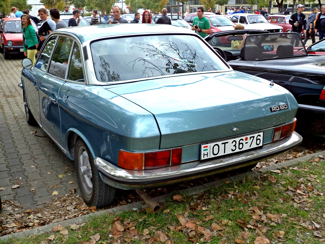 OT 36-76, NSU Ro 80 1st gen (Typ 80), 1967–1977