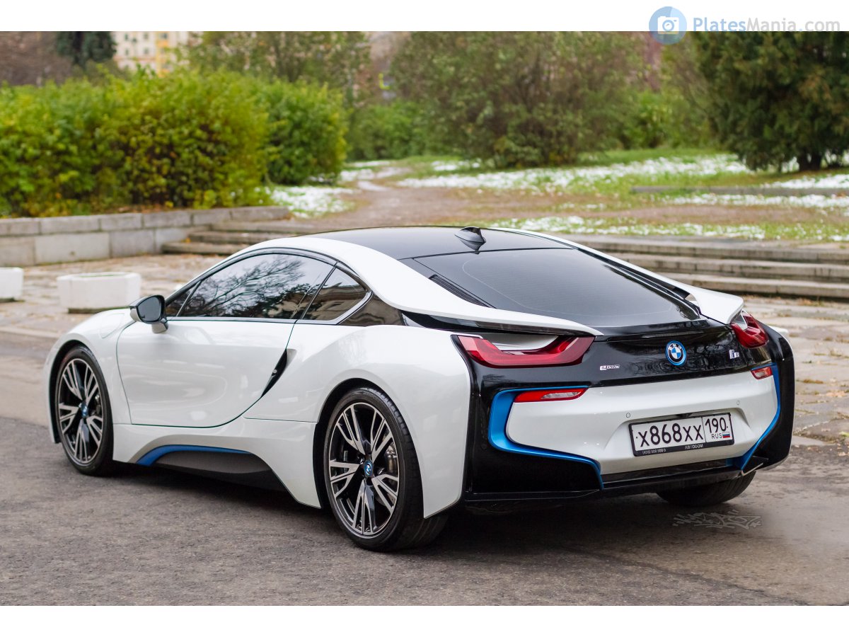 х 868 хх 190, BMW i8 1st gen Coupé (I12), 2014–2020