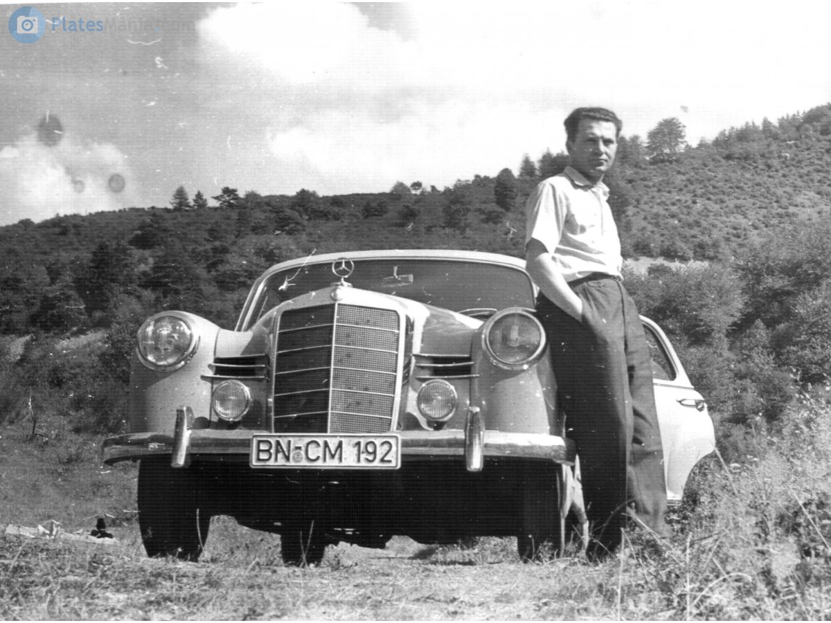 BN CM 192, Mercedes-Benz E-Klasse 180/190 Sedan (W120/W121), 1953–1962