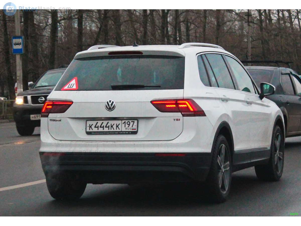 к 444 кк 197, Volkswagen Tiguan 2nd gen (AD/AX/Allspace/L), 2016–2021
