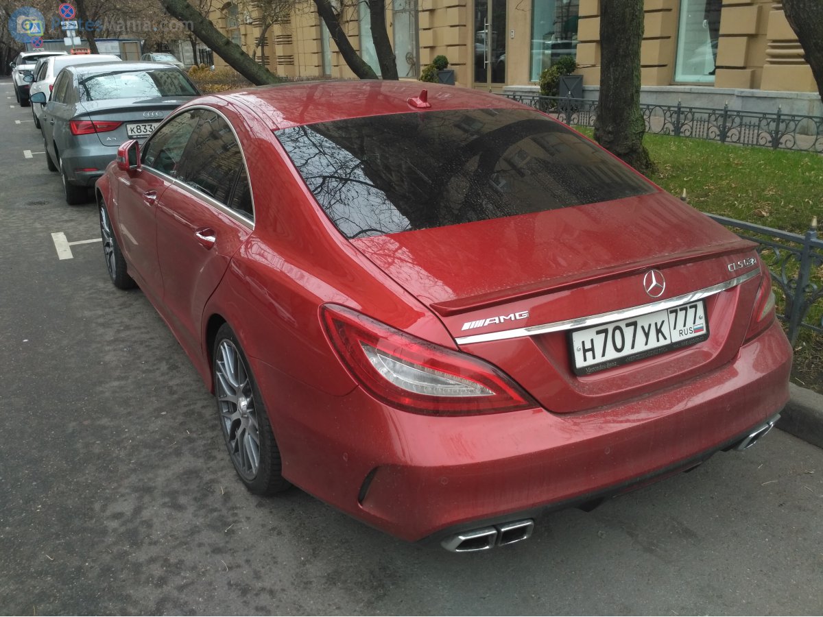 н 707 ук 777, Mercedes-Benz CLS-Klasse 2nd gen 4-door Сoupé (C218), 2010–2018