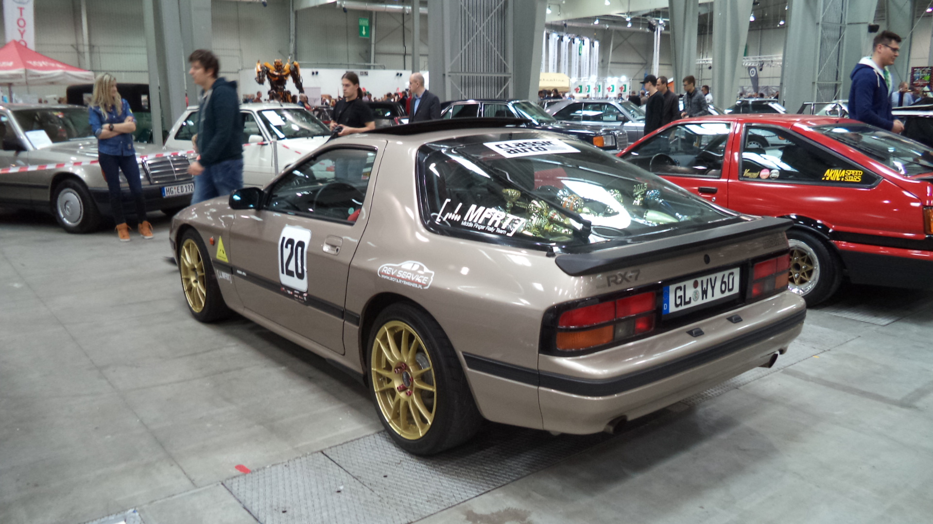 GL WY 60, Mazda RX-7 2nd gen Coupé (FC3S), 1985–1992