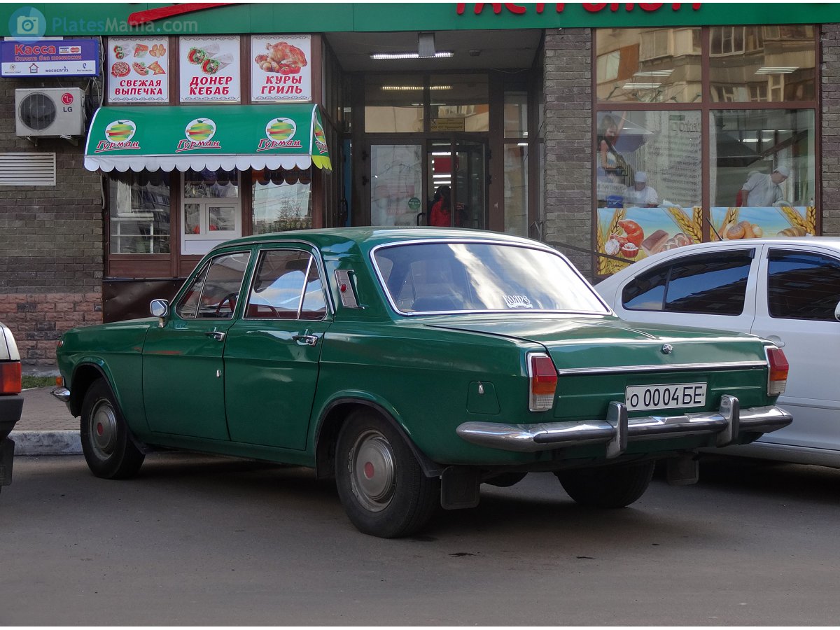 о 0004 БЕ, GAZ 24 Волга 24(-01/07) Sedan, 1969–1985