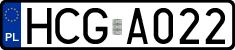 License plates of Poland, Authorities