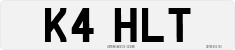 License plate of the United Kingdom, 1983 year system
