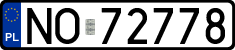 License plates of Poland, Regular car plates