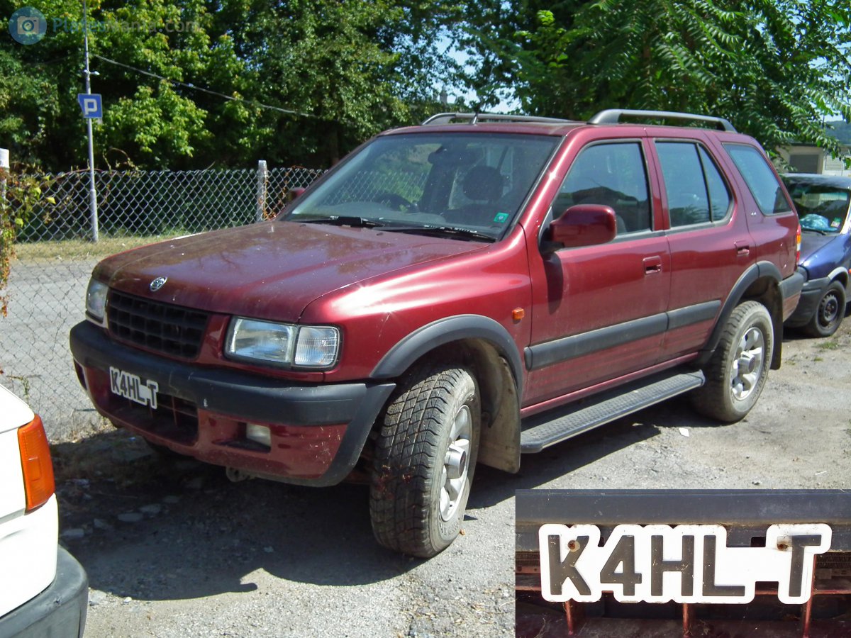 K4HLT, Vauxhall Frontera 2nd gen 5-door SUV (U99), 1998–2004