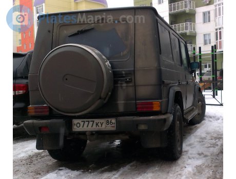 о777ку86, Mercedes-Benz G-Klasse