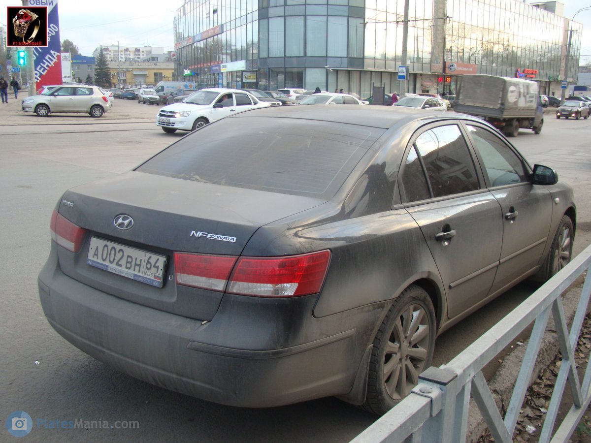 а 002 вн 64, Hyundai NF 1st gen (NF Sonata; RU-market), facelift, 2008–2010