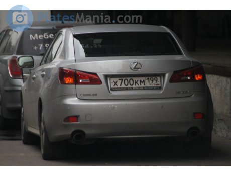 х700км199, Lexus IS