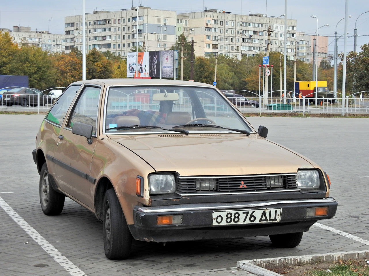 о 8876 ДЦ, Mitsubishi Colt 3rd gen (A150), 1978–1984 (–1989 for AU-market)