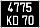 French license plate, FNI