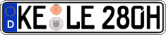 German license plate, Plates for oldtimers (type 