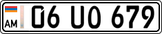 License plate of Armenia, Private owners