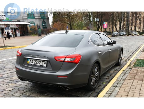 AA 2222 TP, Maserati Ghibli