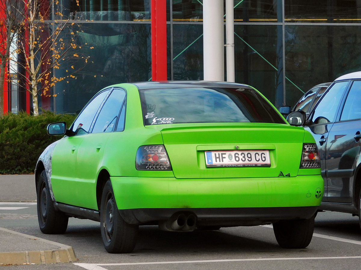 HF 639 CG, Audi A4 1st gen Sedan (B5/8D2), 1994–2000