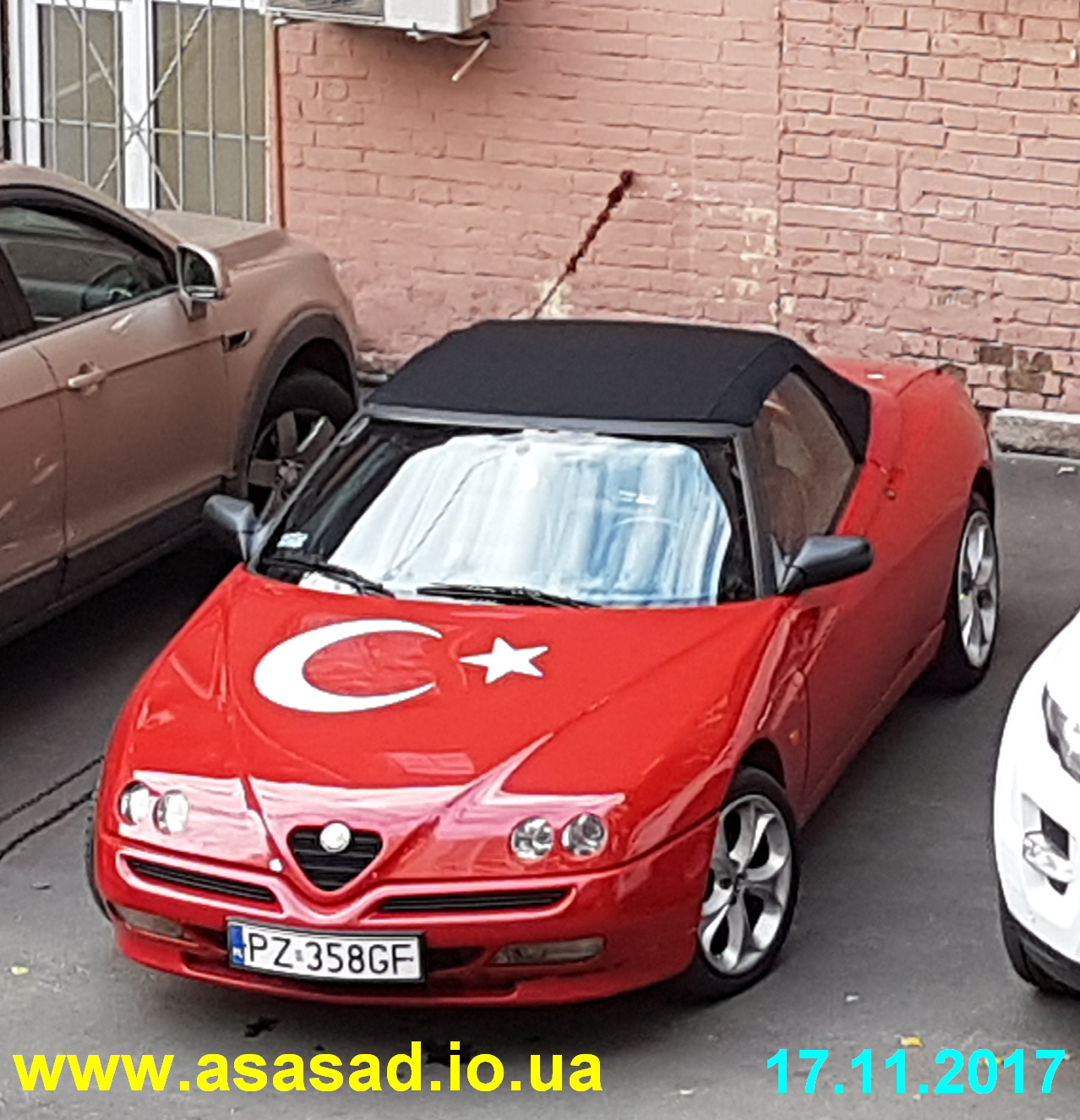 PZ 358GF, Alfa Romeo Spider 5th gen (916), 1995–2004