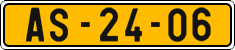 License plate of the Czech Republic, Commercial vehicles (1960)