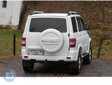 т777вр150, UAZ 3163 Patriot