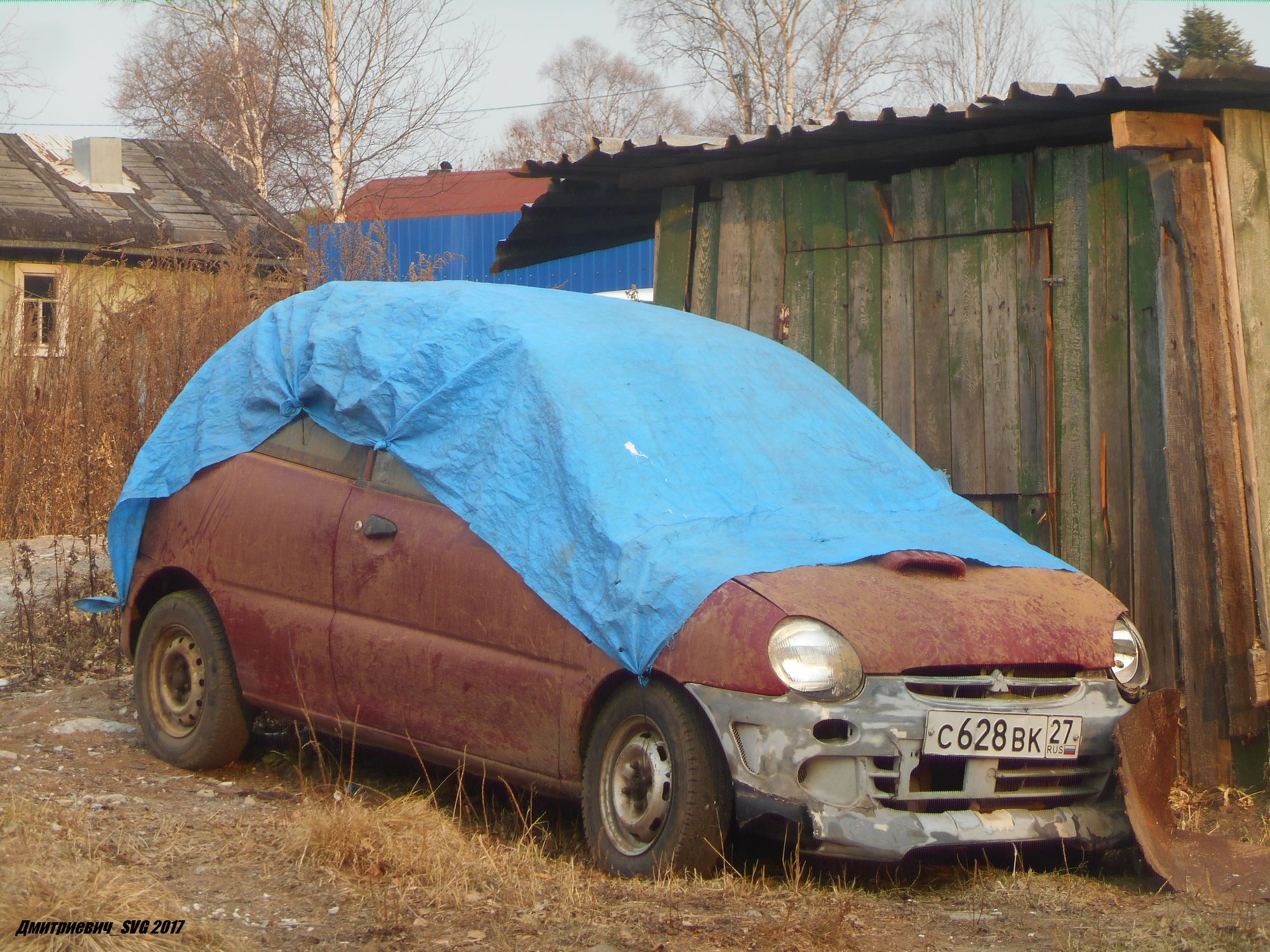 с 628 вк 27, Mitsubishi Minica 7th gen 3-door Hatch (H31/H36), 1993–1998