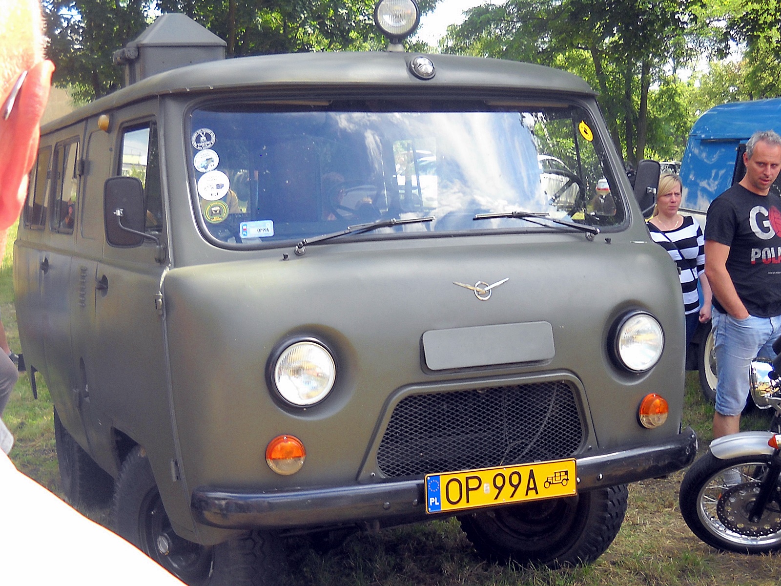 OP 99A, UAZ 452 452А/3962/3741 Glassed Van, 1965–