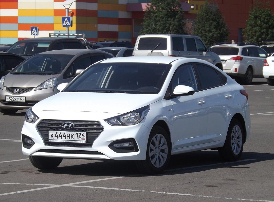 к 444 нк 124, Hyundai Solaris 