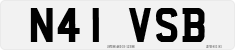 License plate of the United Kingdom, 1983 year system