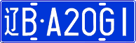 License plate of China, Cars