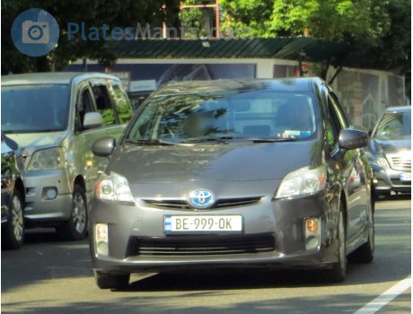 BE-999-OK, Toyota Prius