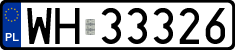 License plates of Poland, Regular car plates