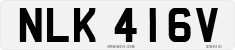 License plate of the United Kingdom, 1963 year system