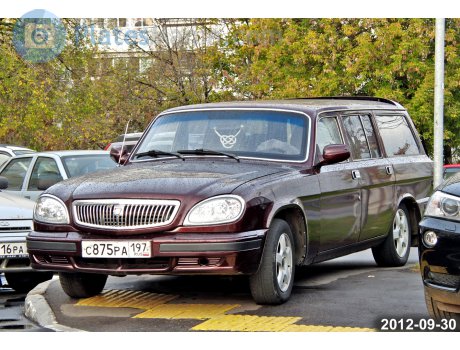 с875ра197, GAZ 31105 Волга