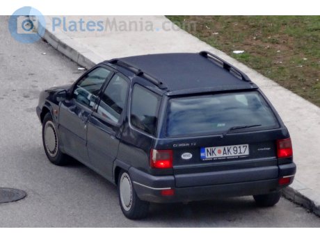 NK AK917, Citroёn ZX