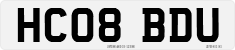 License plate of the United Kingdom, 2001 year system