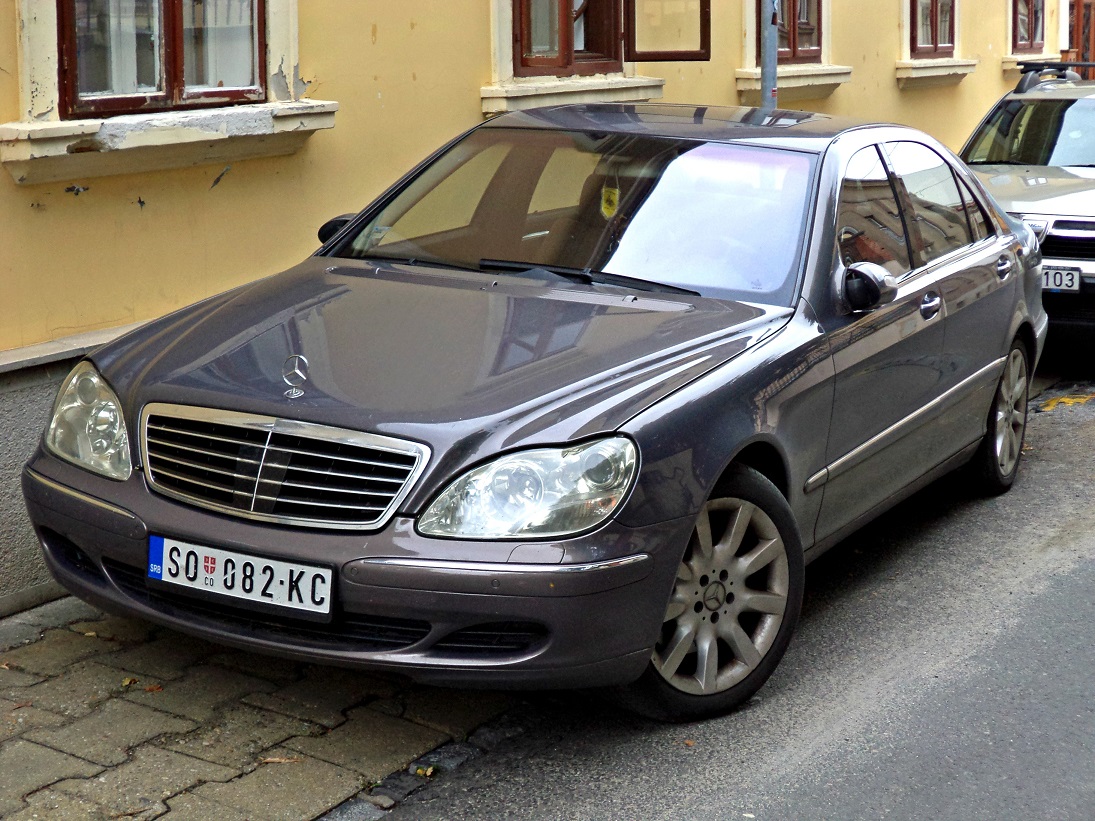 SO 082-KC, Mercedes-Benz S-Klasse 6th gen (W220/V220), 1998–2005
