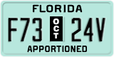 Florida, Apportioned (A12 34B)