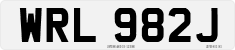 License plate of the United Kingdom, 1963 year system