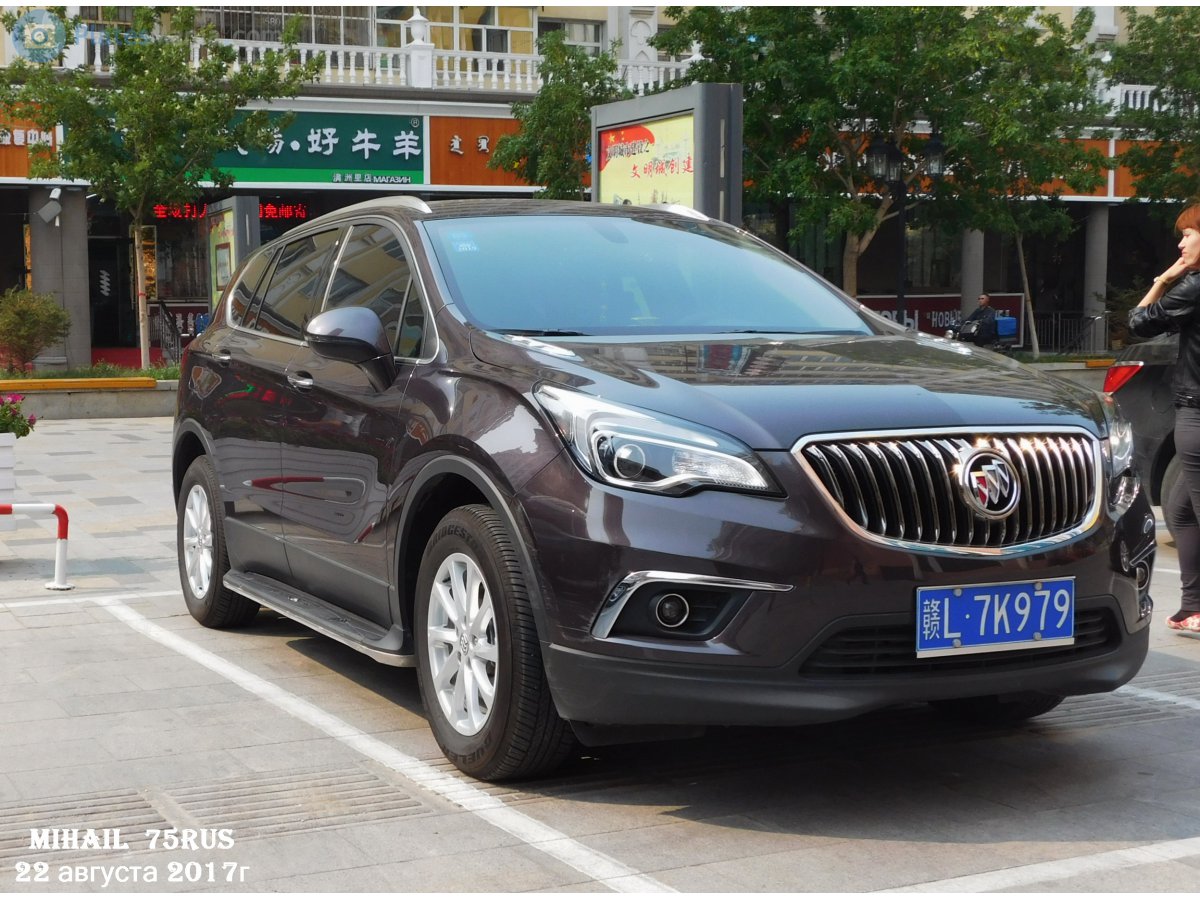 赣L·7K979, Buick Envision 1st gen (D2XX/D2UX), 2016–2018