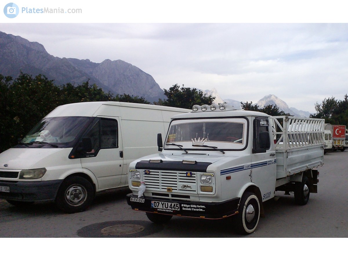 07 YU 445, DAF Leyland 200 