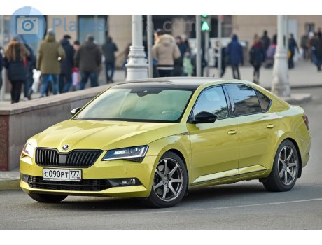 с090рт777, Skoda Superb