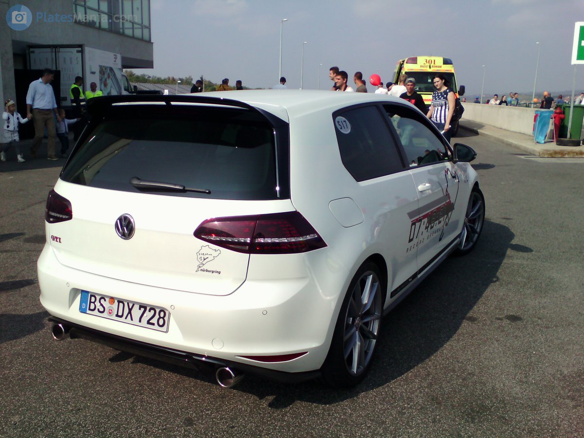 BS DX 728, Volkswagen Golf 7th gen 5-door Hatch (5G), 2012–2017