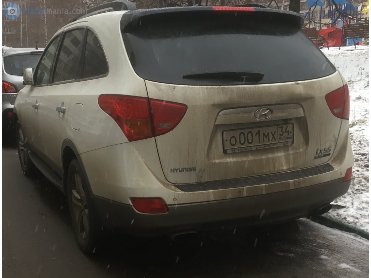 о 001 мх 34, Hyundai ix55 1st gen (EN), 2008–2012