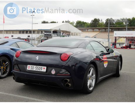 SO 5509, Ferrari California