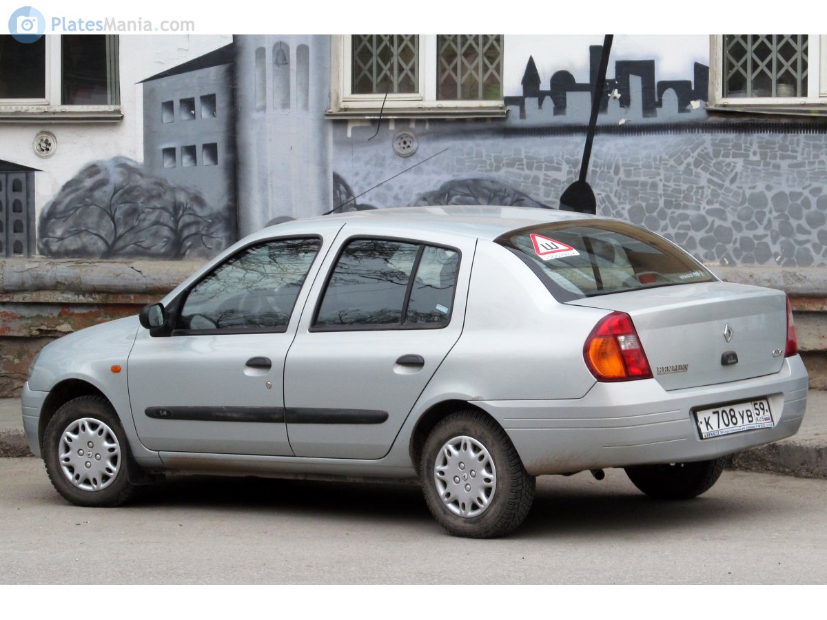 к 708 ув 59, Renault Clio Symbol 1st gen (L65), 1999–2002