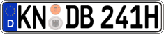 German license plate, Plates for oldtimers (type 
