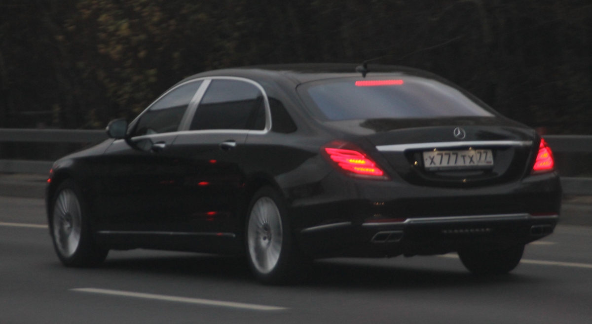 х 777 тх 77, Mercedes-Benz S-Klasse Maybach, 8th gen Sedan (X222), 2015–2020