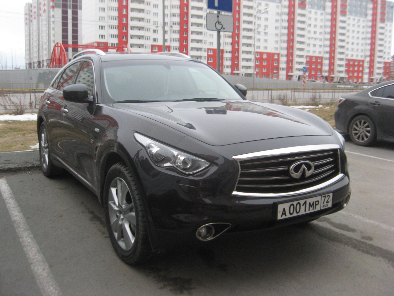 а 001 мр 72, Infiniti QX70/FX-Series 2nd gen FX/QX (S51), 2008–2017