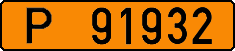 License plate Belarus, Foreign citizens and enterprises